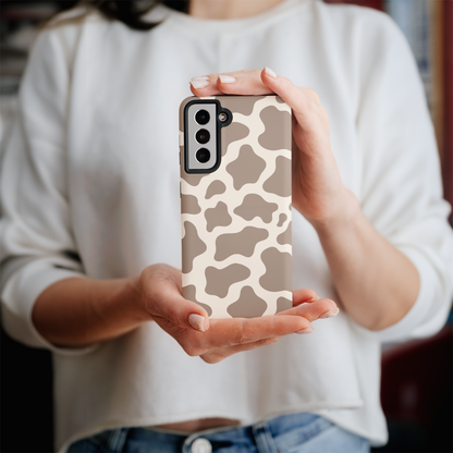 Chestnut Cowprint Galaxy Case