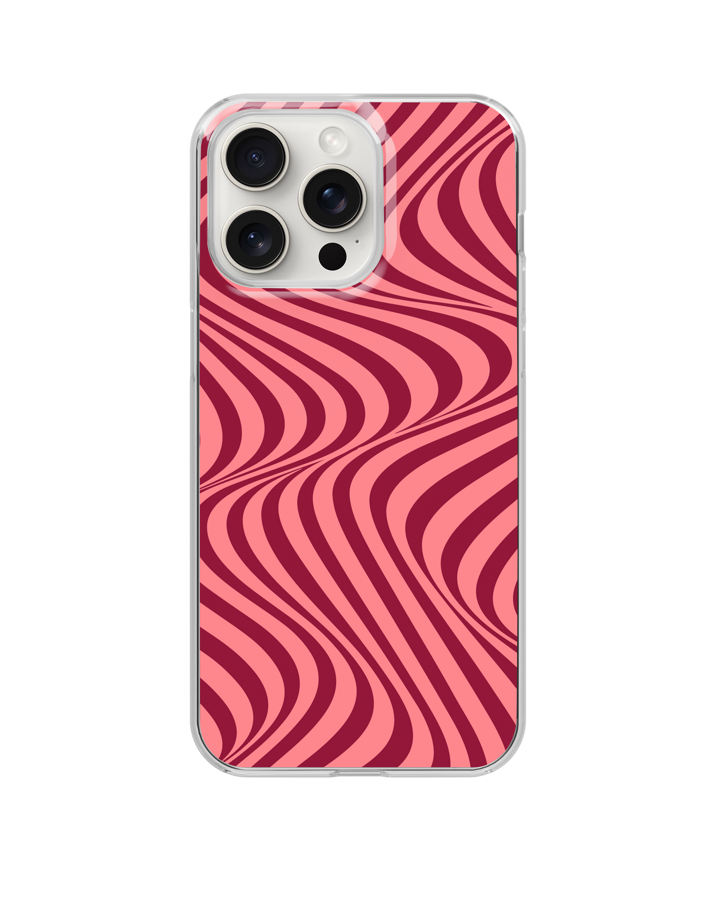 Love Swirls Clear Case Insert