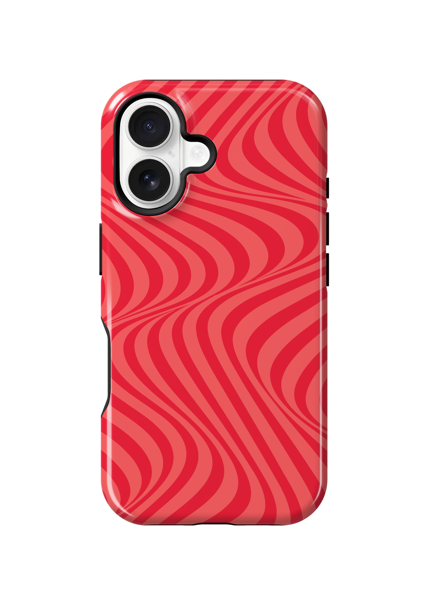 Vermillion Swirls Phone Case