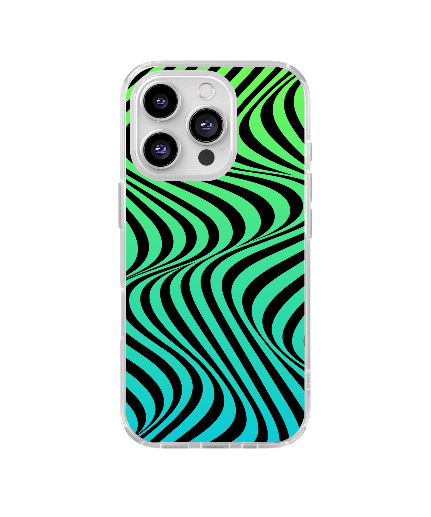 Siren Song Swirls Holographic Clear Case Insert