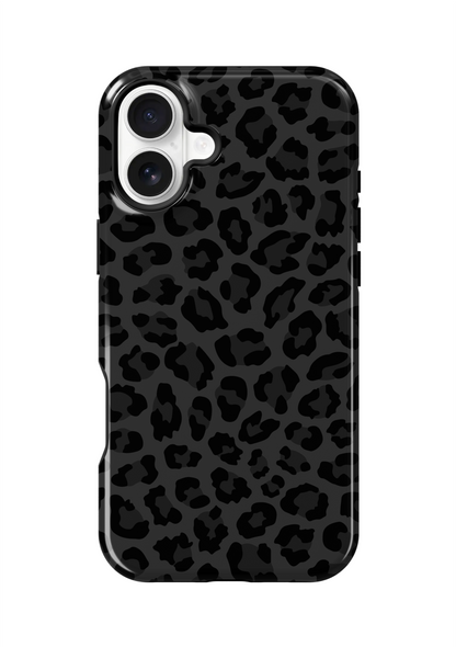 Onyx Leopard Phone Case