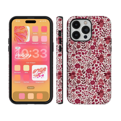 Merlot Meadow (Light) Phone Case