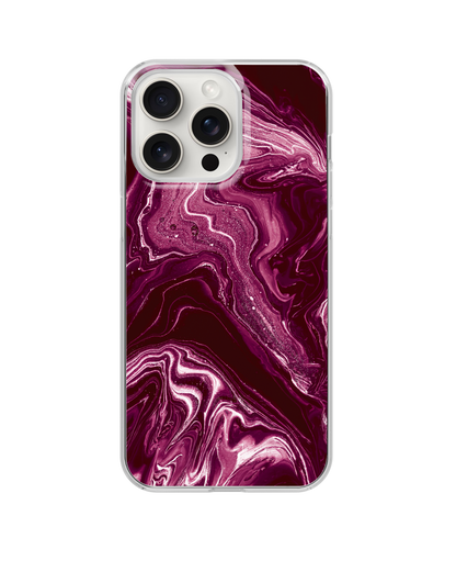 Velvet Marble Obsession Clear Case Insert