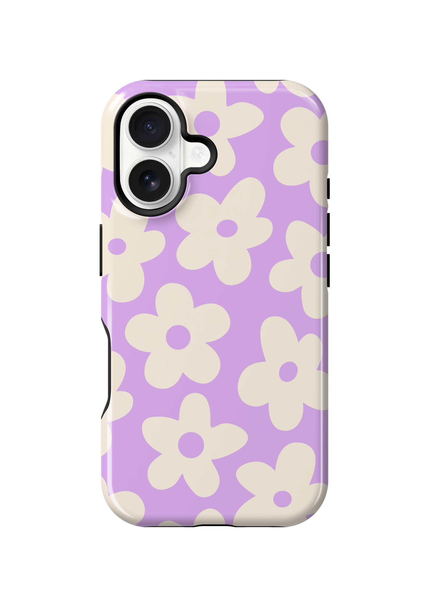 Lilac Big Blooms Phone Case