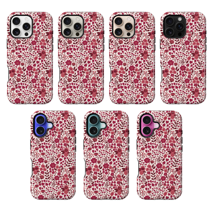 Merlot Meadow (Light) Phone Case