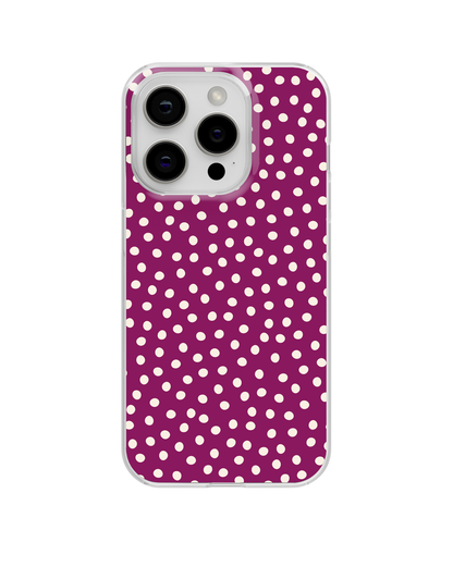 Velvet Dots Clear Case Insert