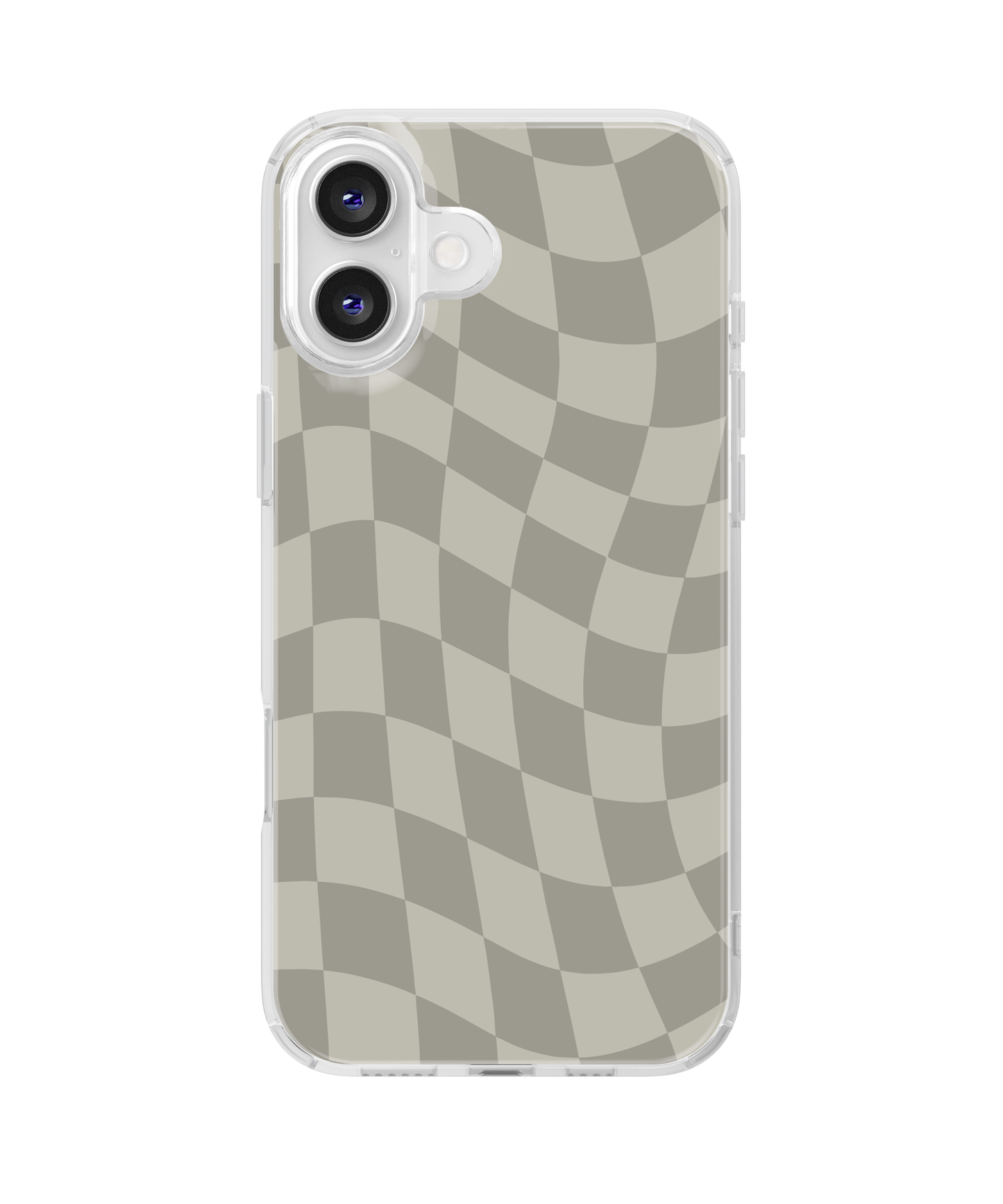 River Rock Wavy Checkers Clear Case Insert