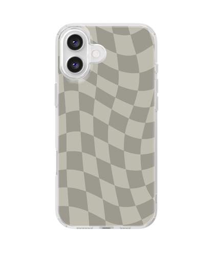 River Rock Wavy Checkers Clear Case Insert