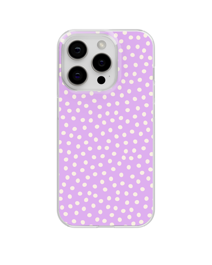 Lilac Dots Clear Case Insert