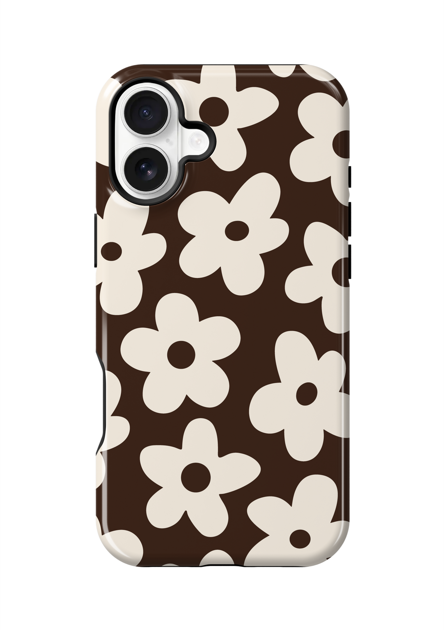 Espresso Big Blooms Phone Case