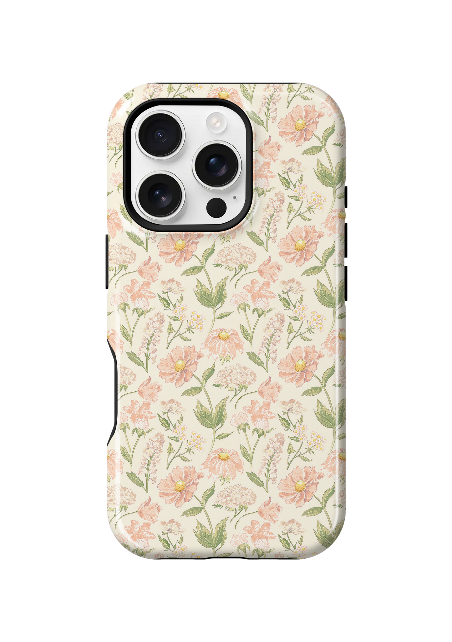 Blush Heirloom Blooms Phone Case