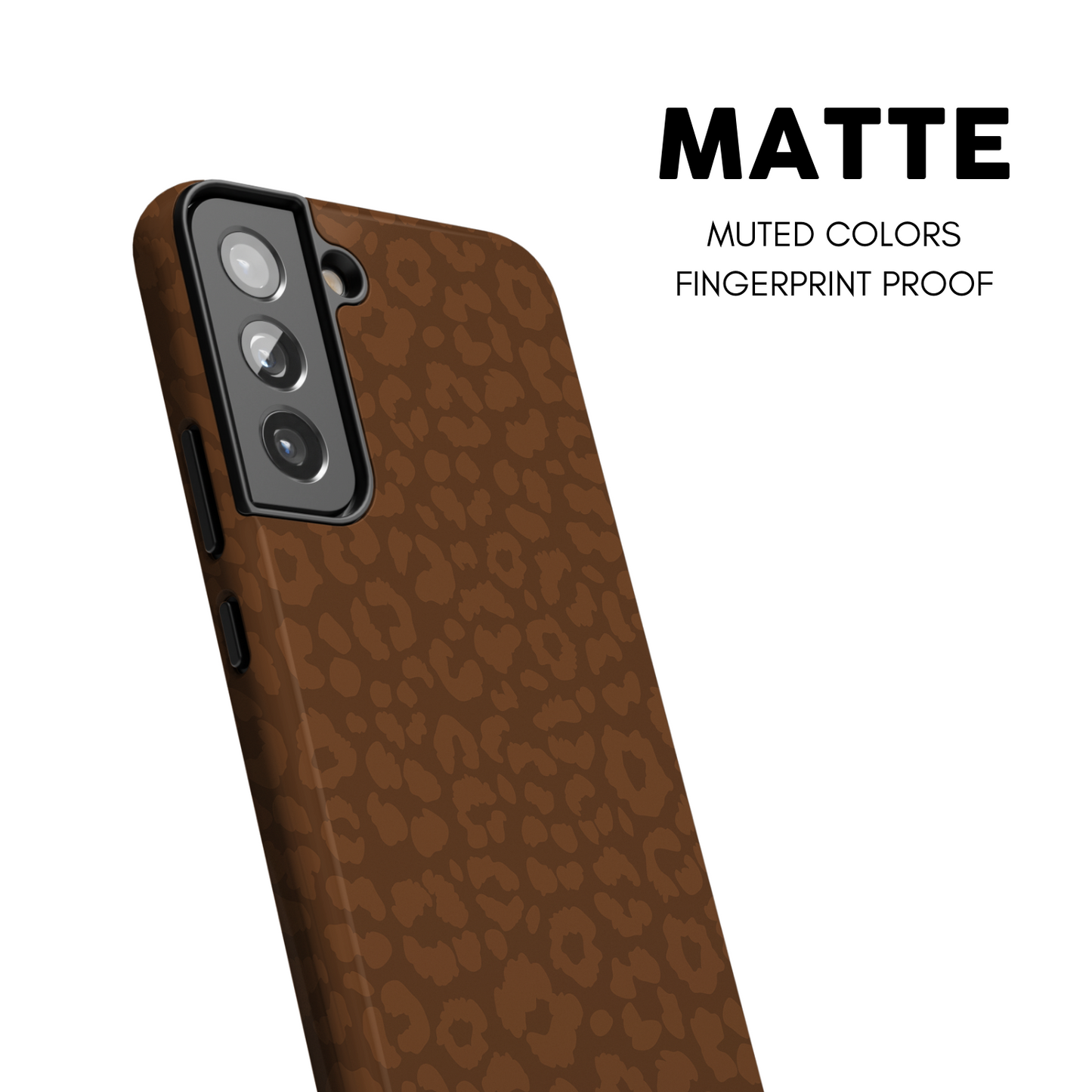 Cocoa Cheetah Galaxy Case