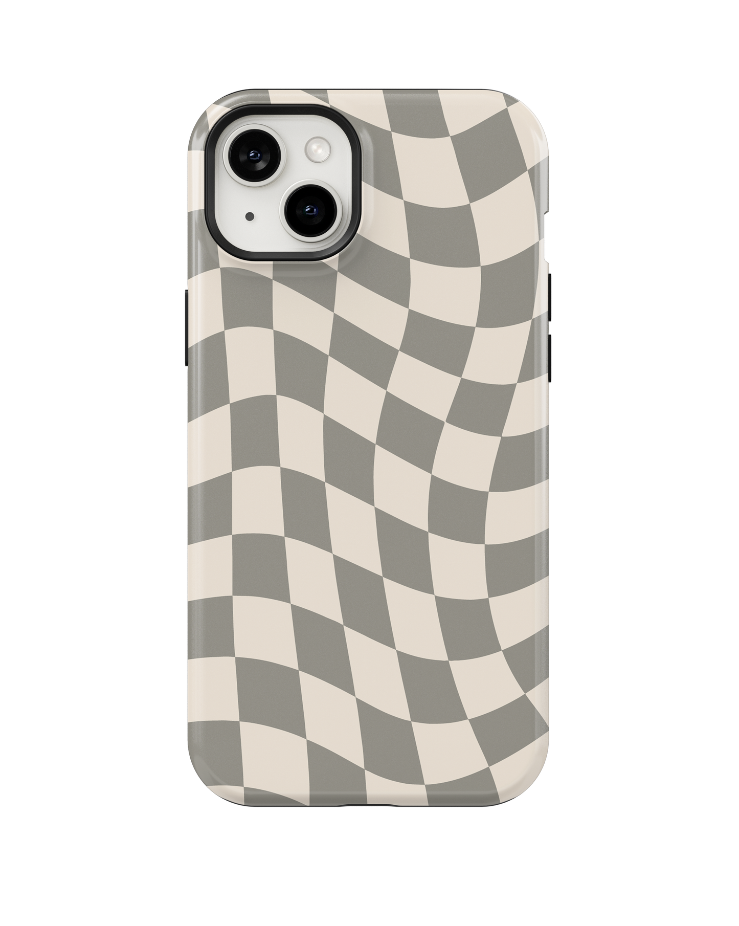 River Rock Wavy Checkers II Phone Case