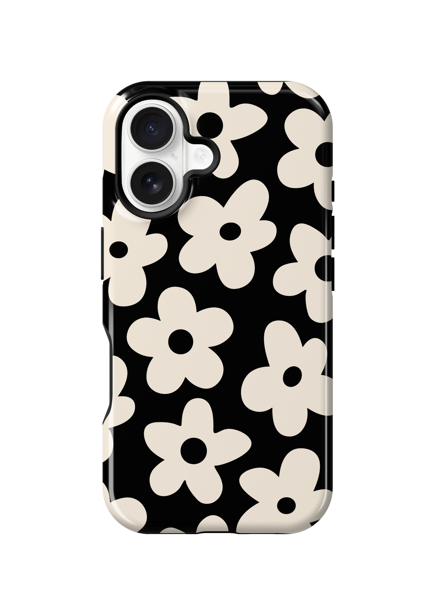 Onyx Big Blooms Phone Case