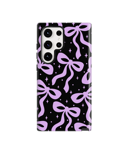 Lilac & Lace Bows II Phone Case