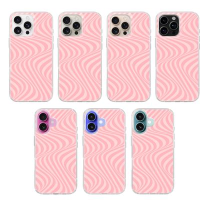 Pinky Swear Swirls Clear Case Insert