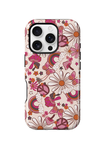 Cream Flower Child Phone Case