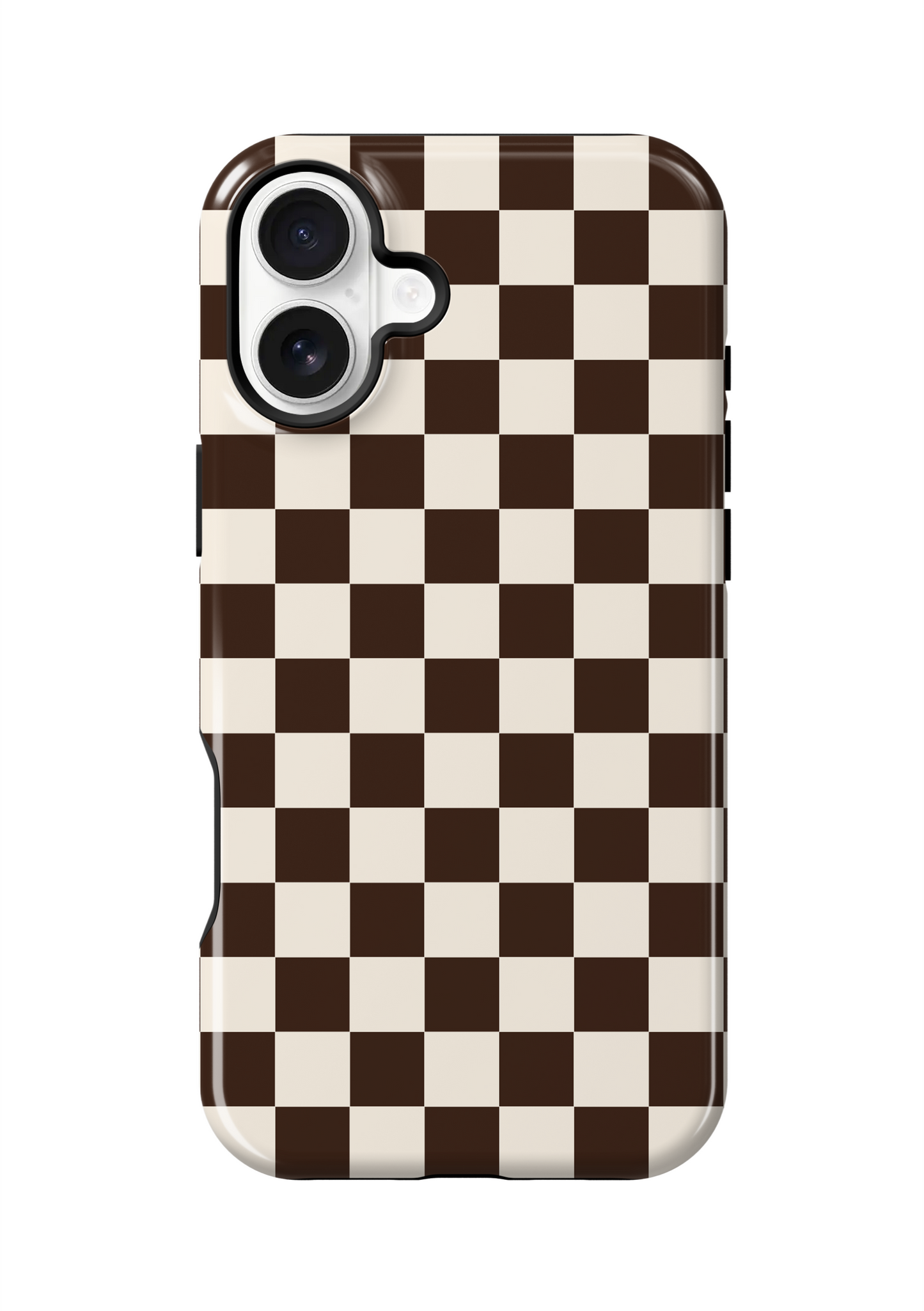 Espresso Checkers II Phone Case