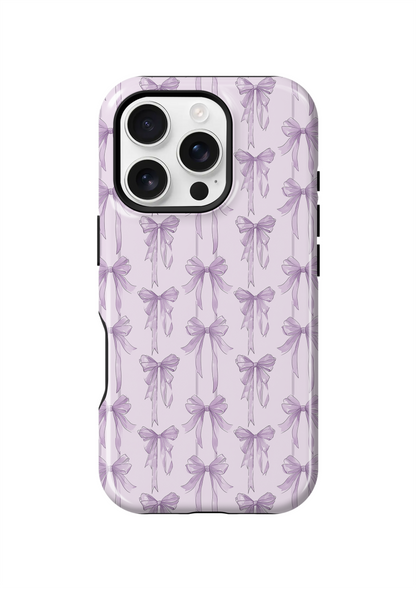 Lavender Blushing Bows Phone Case