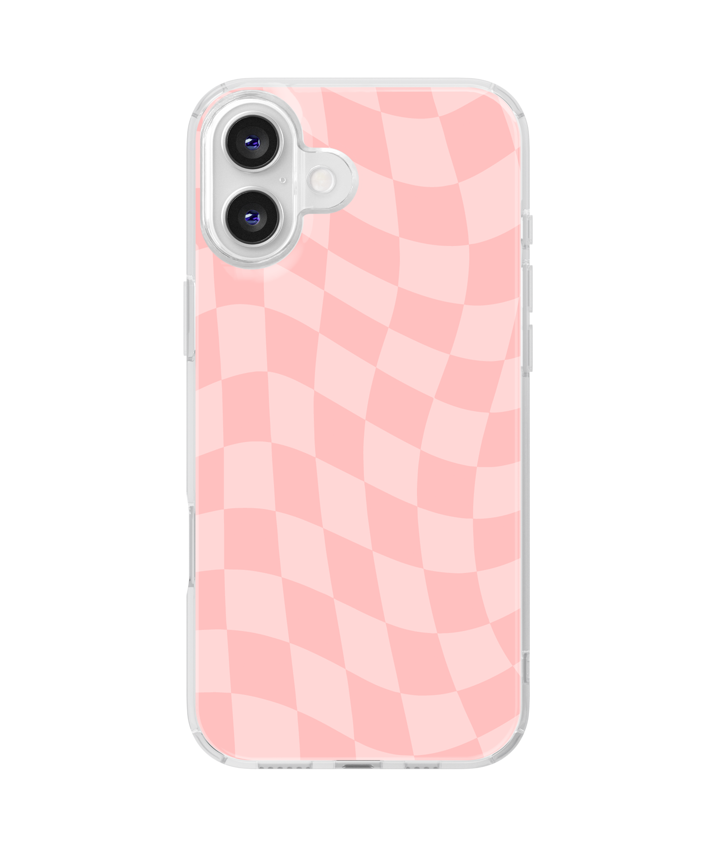 Pinky Swear Wavy Checkers Clear Case Insert