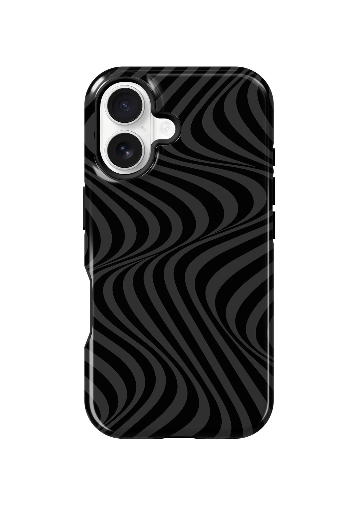 Onyx Swirls Phone Case