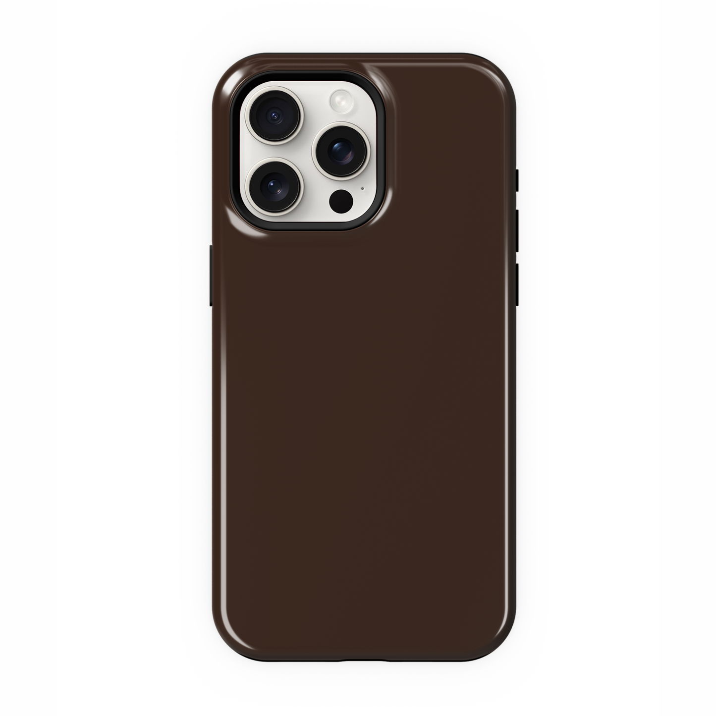 Espresso Solids Phone Case