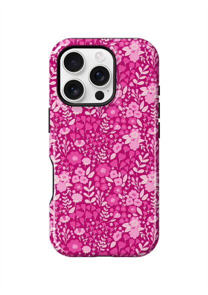 Berry Blossoms (Dark) Phone Case