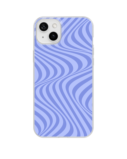 Bluebell Swirls Clear Case Insert