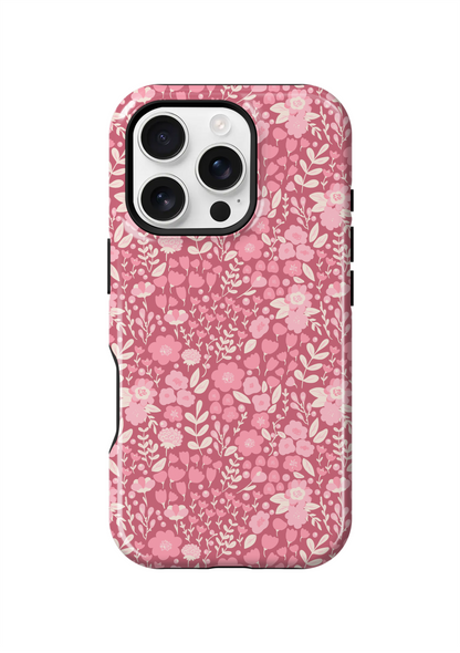 Blush Bouquet (Dark) Phone Case