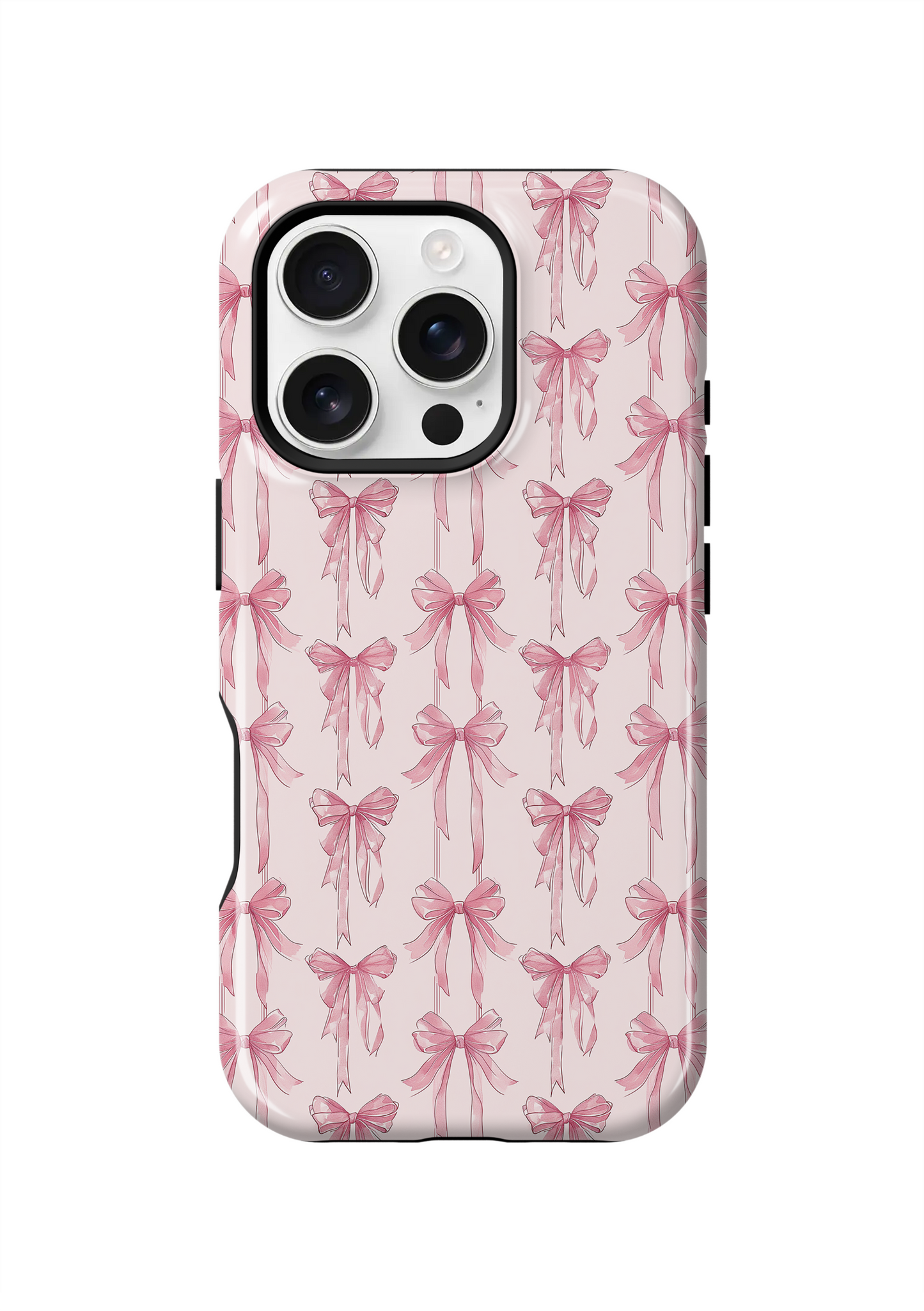 Pink Blushing Bows Phone Case