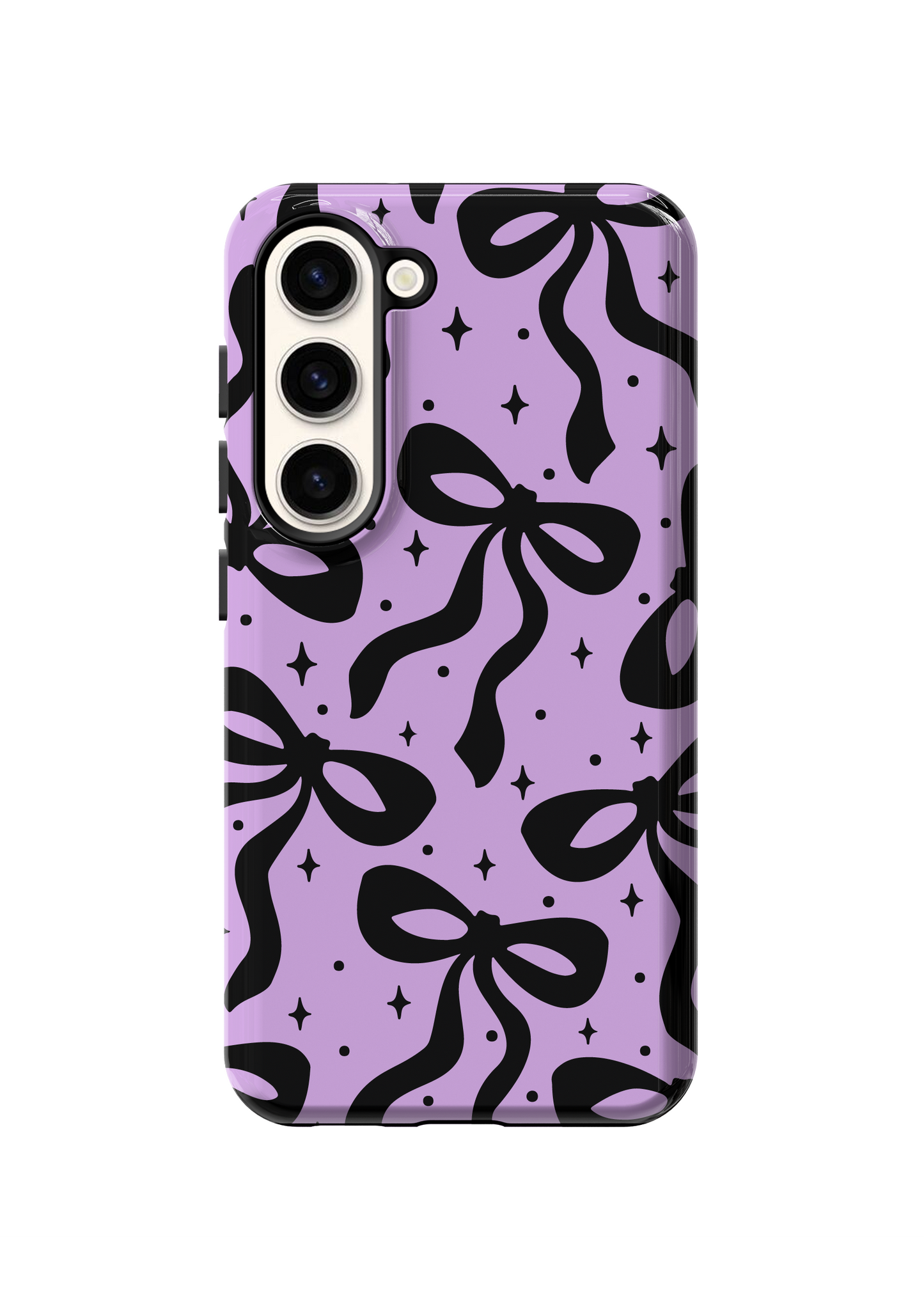 Lilac & Lace Bows I Phone Case