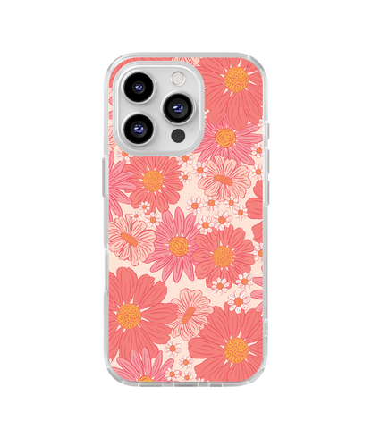 Pink Summer Blooms Clear Case Insert