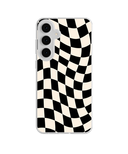 Onyx Wavy Checkers II Clear Case Insert