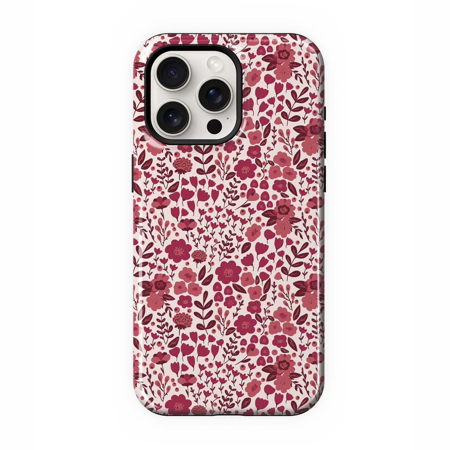 Merlot Meadow (Light) Phone Case