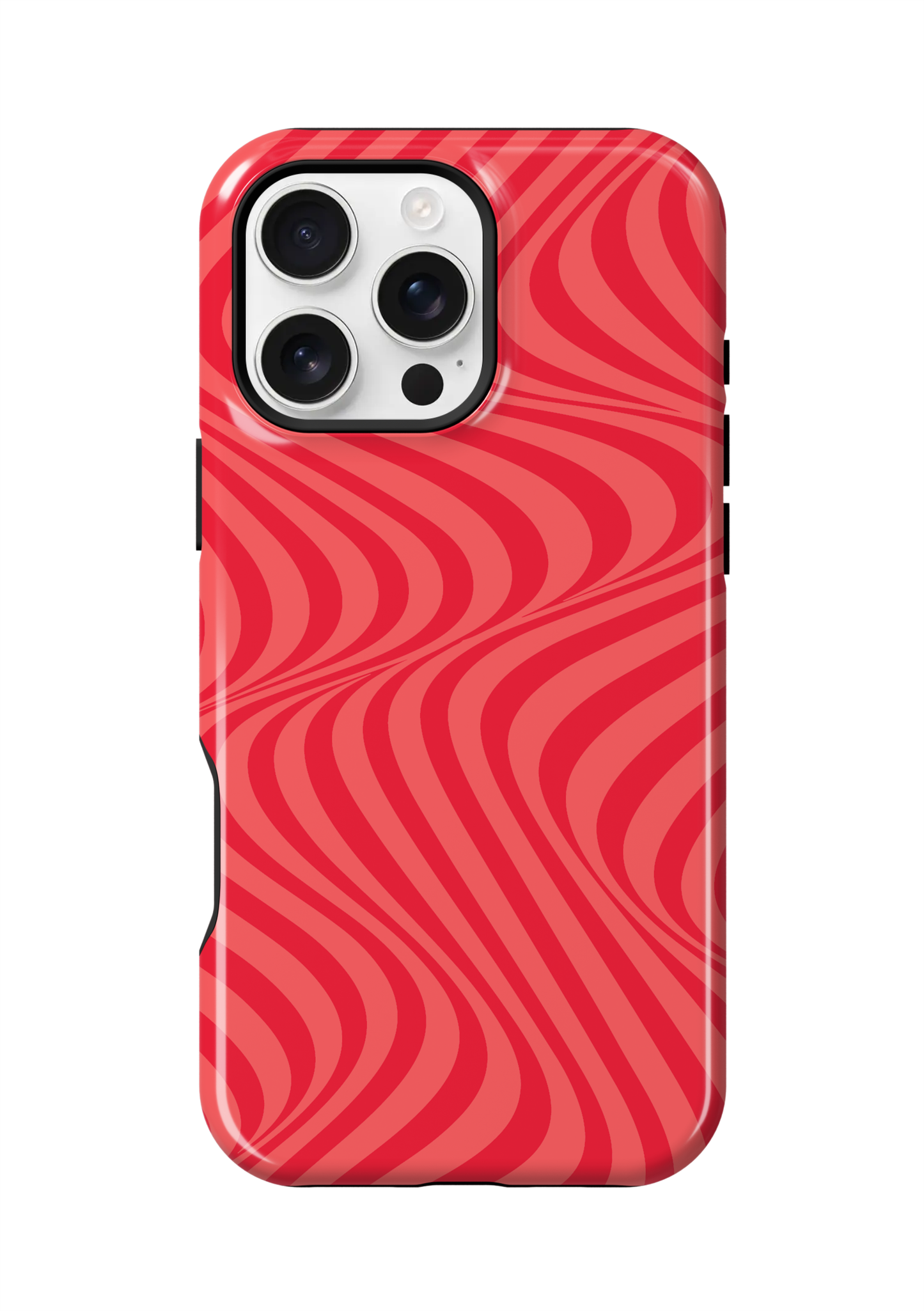 Vermillion Swirls Phone Case