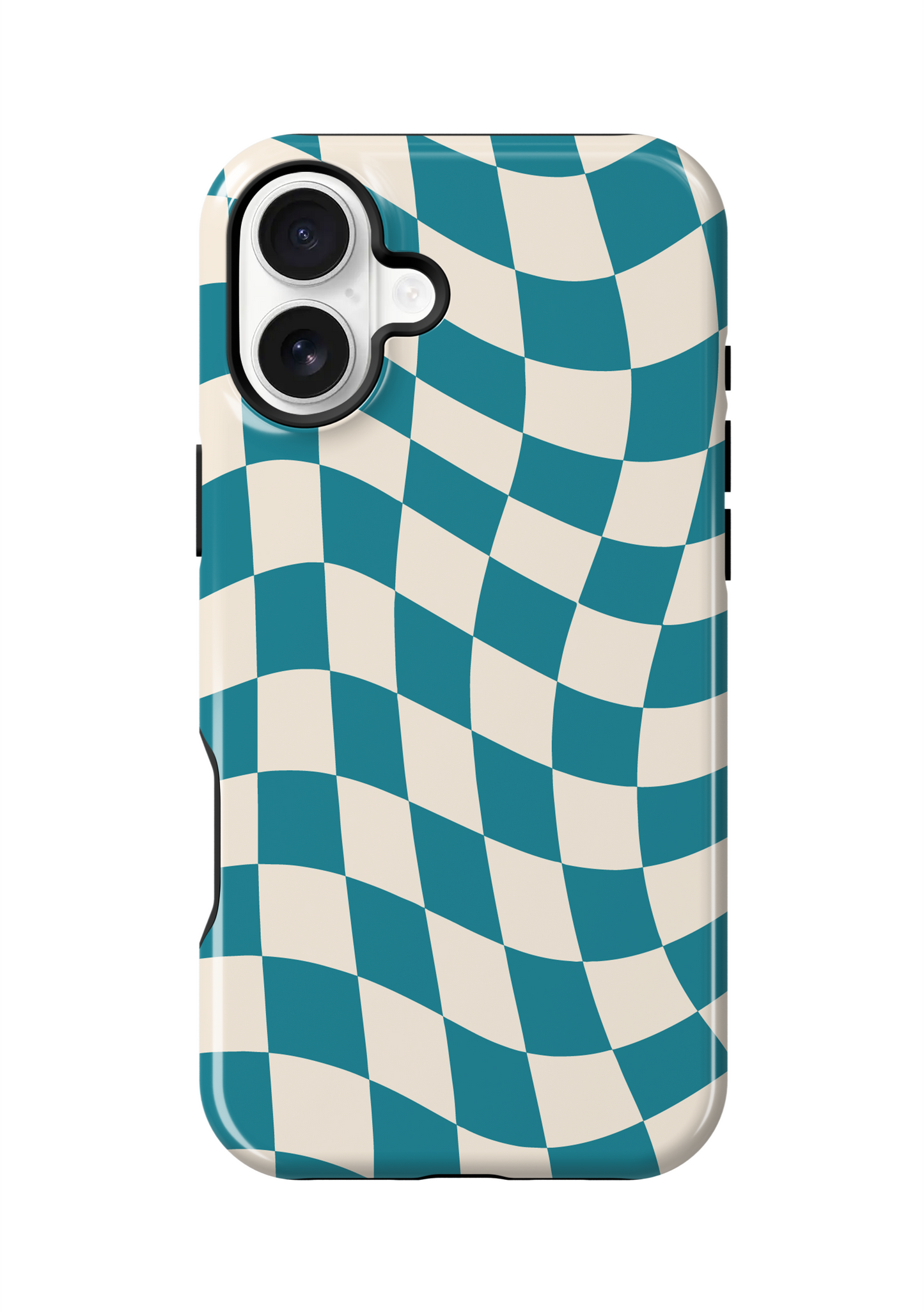 Mermaid Jewel Wavy Checkers II Phone Case