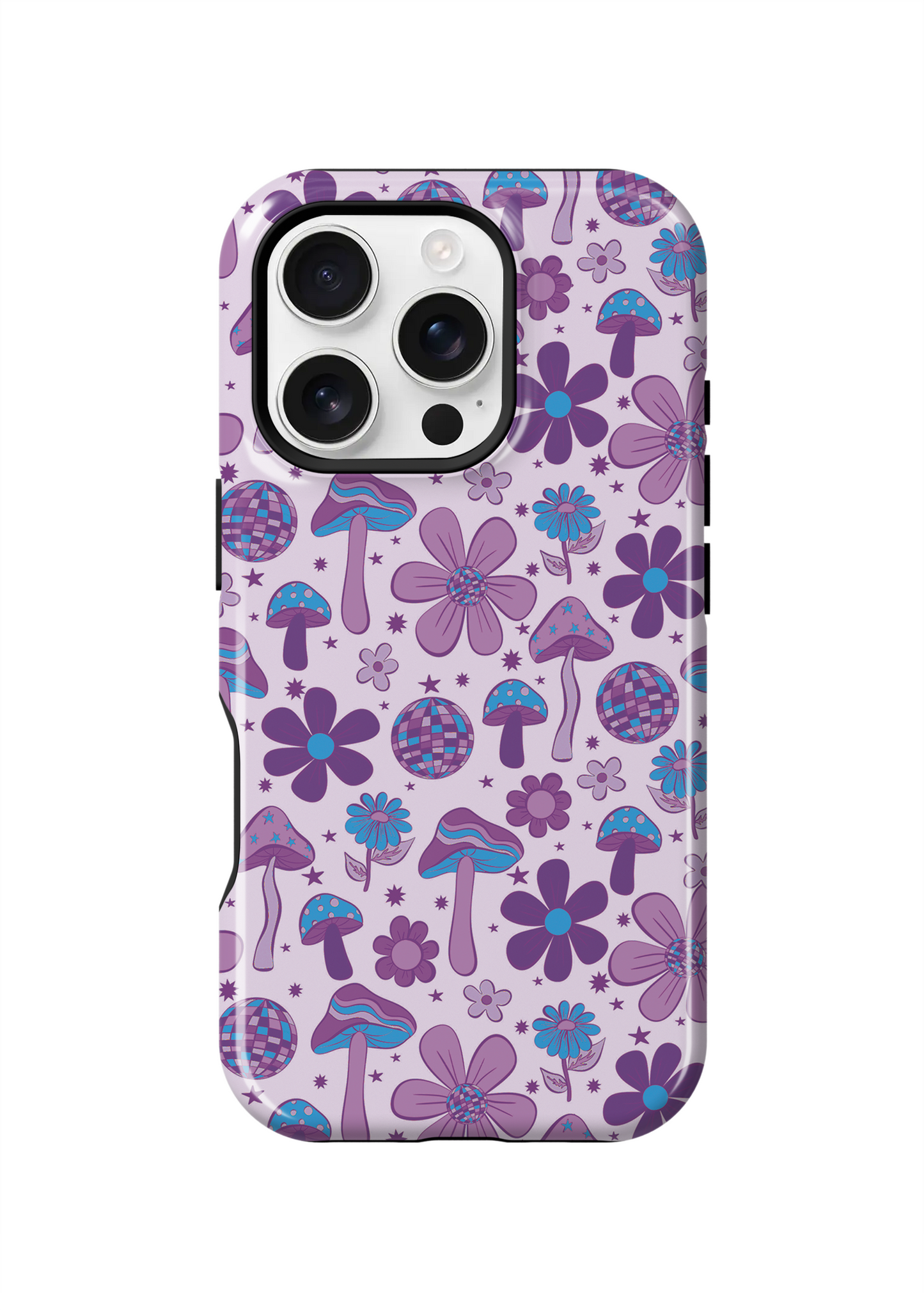 Purple Fungi Fantasia iPhone Case