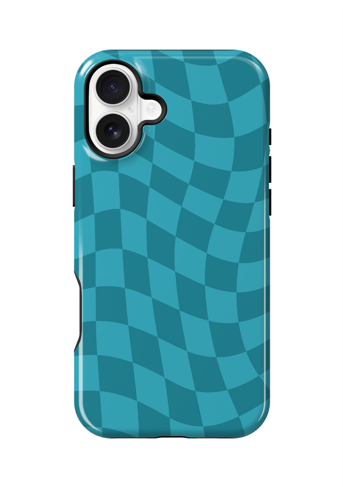 Mermaid Jewel Wavy Checkers Phone Case