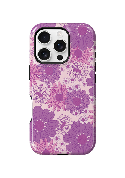 Purple Summer Blooms Phone Case