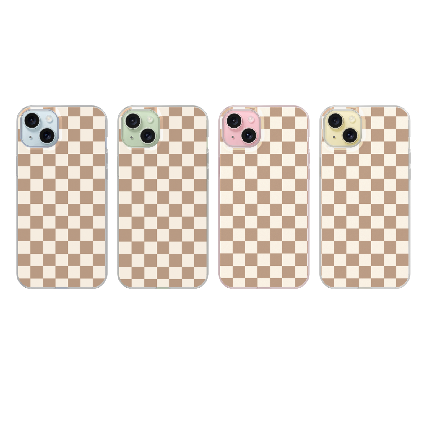 Chestnut Checkers II Clear Case Insert