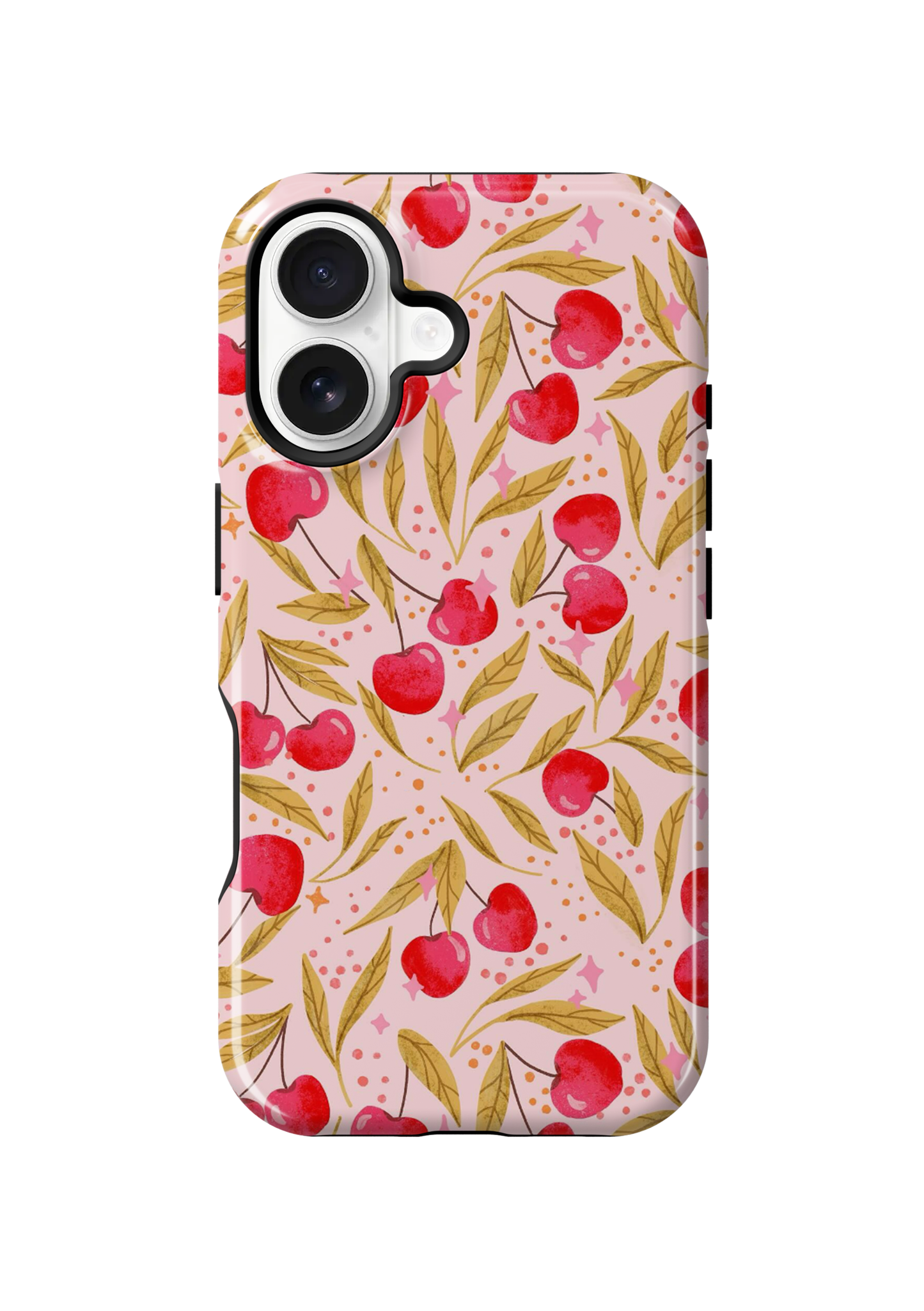 Classic Cherry Charm Phone Case