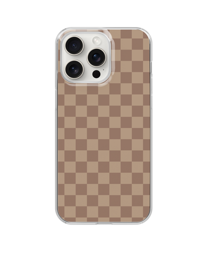 Chestnut Checkers Clear Case Insert