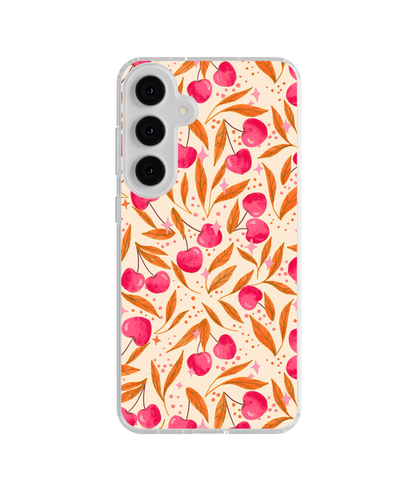 Persimmon Cherry Charm Clear Case Insert