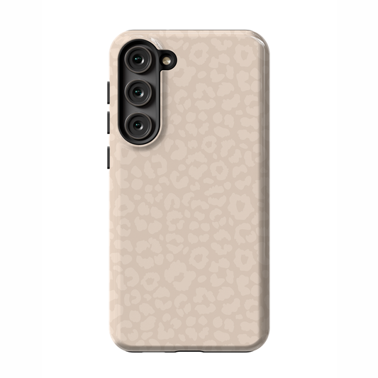 Almond Cheetah Galaxy Case