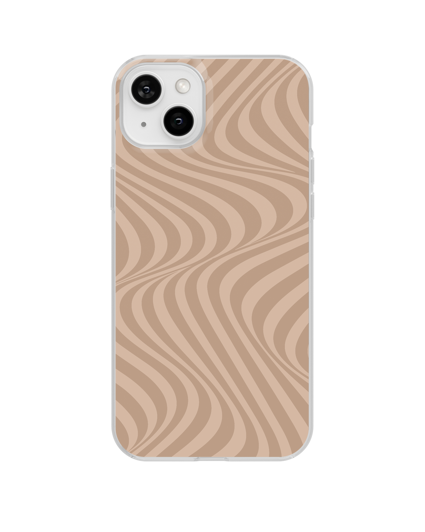 Chestnut Swirls Clear Case Insert