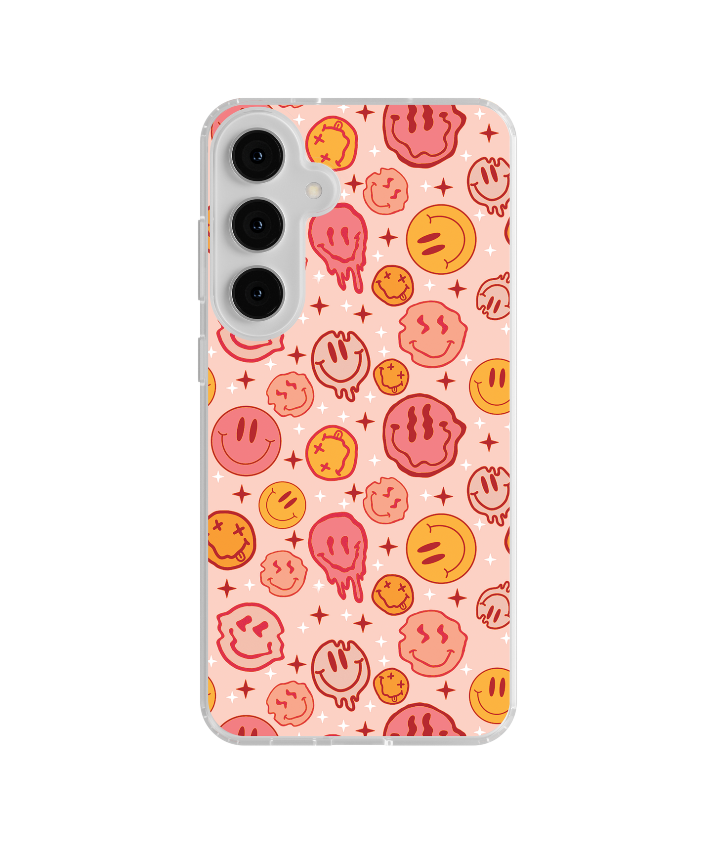 Orange & Pink Happy Hypnosis Clear Case Insert