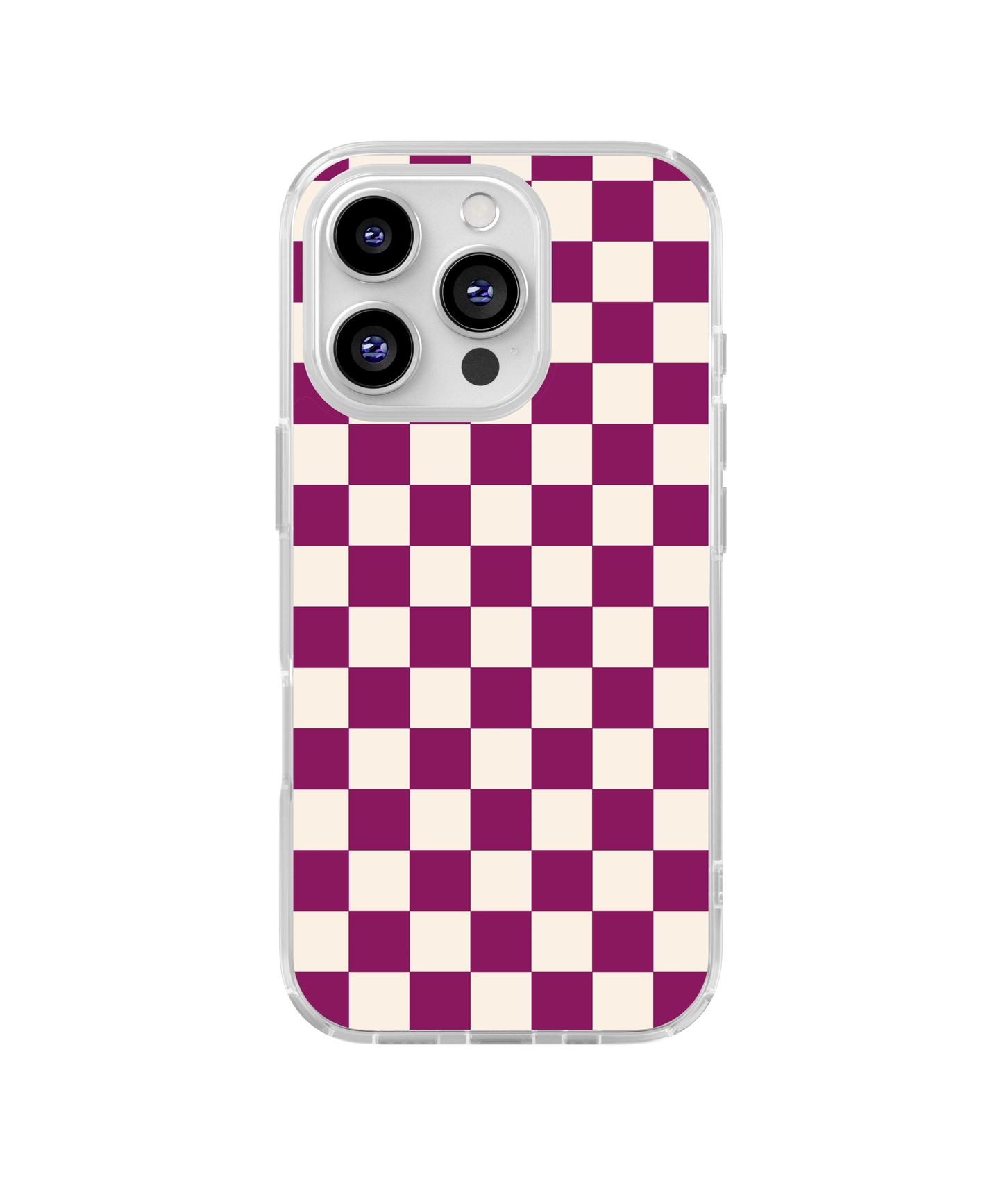 Velvet Checkers II Clear Case Insert