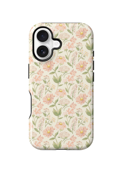 Blush Heirloom Blooms Phone Case