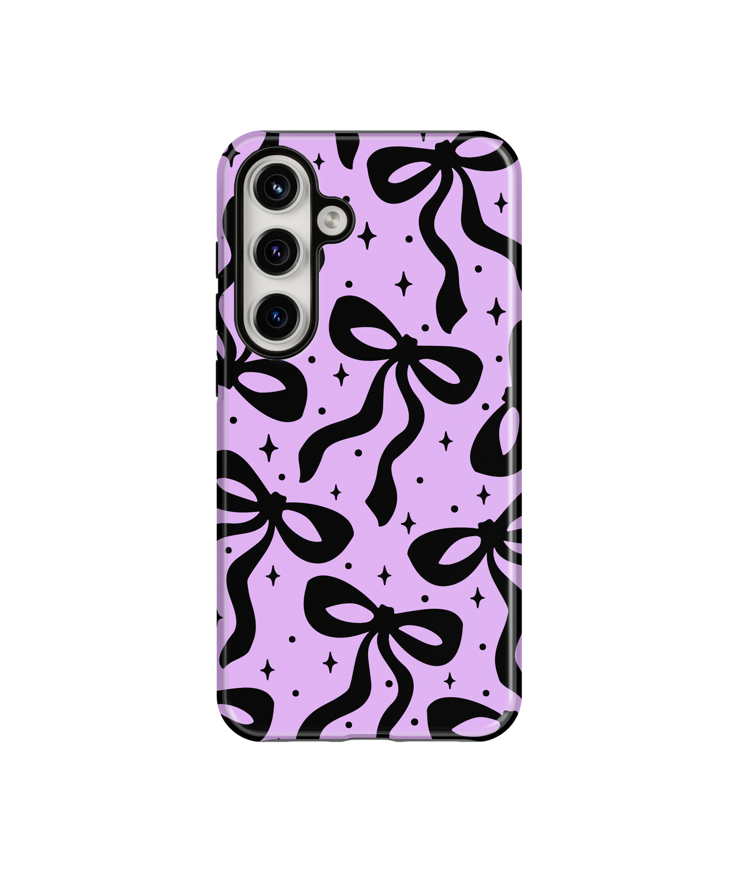 Lilac & Lace Bows I Phone Case