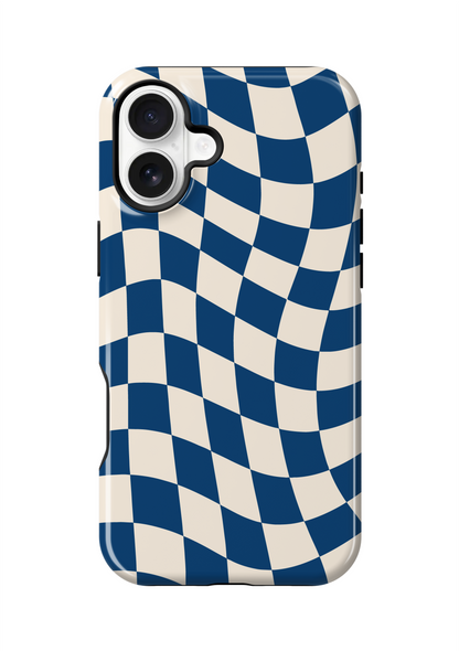 Night Watch Wavy Checkers II Phone Case